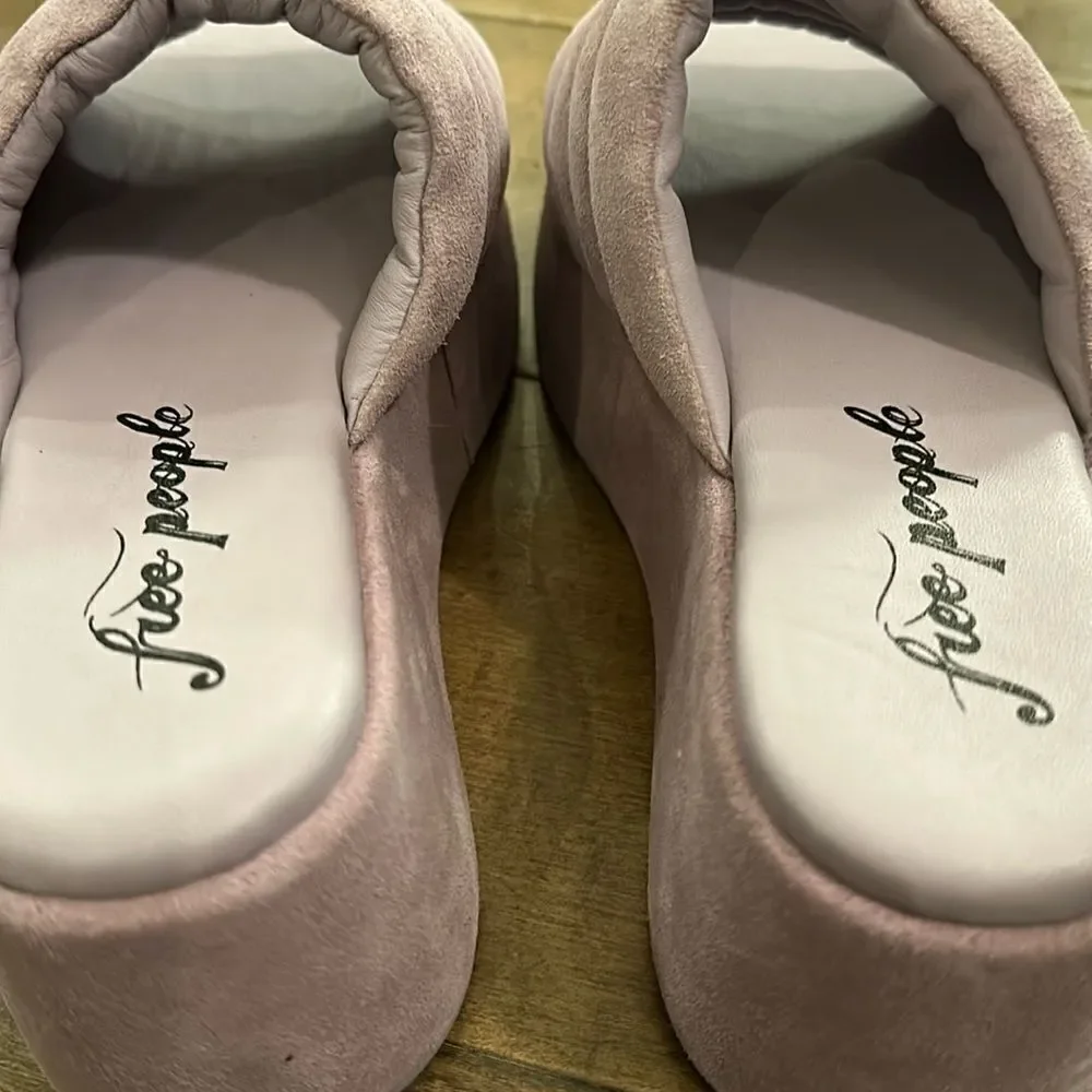 FREE PEOPLE Almost Paradise Platform Sandals / Orchid / US 6